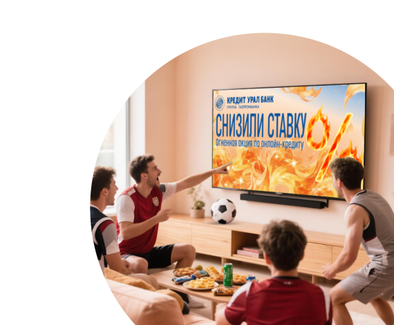 ГОЛ! КУБ снижает ставку по кредиту на любые цели
