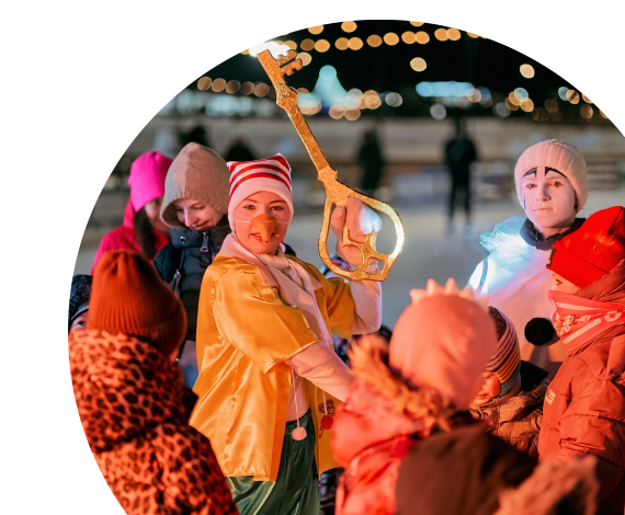 Кредит Урал Банк устроил сказку в «Притяжении»! Традиционный «День с КУБом на катке» прошел громко, ярко и волшебно