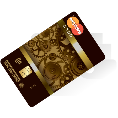 MasterCard Gold  с технологией PayPass