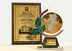 Победа в номинации «Почетный благотворитель» конкурса социальных достижений «Меняющие мир»